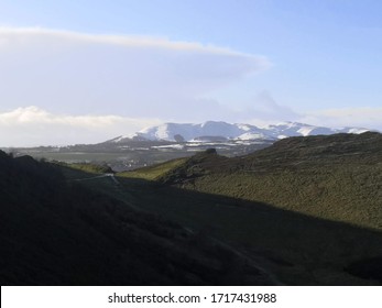 Pentland Hills In The Winter Snow