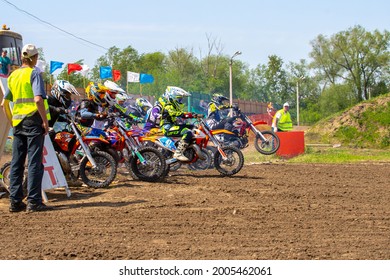 Motocross Start Line Stock Photos Images Photography Shutterstock