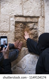 peocession in Jerusalem