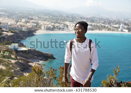 Similar – Image, Stock Photo be one Vacation & Travel