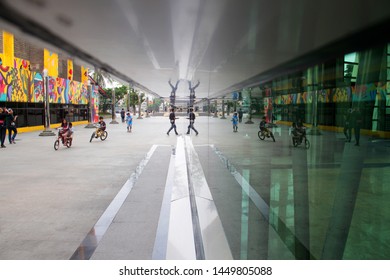 People Are Active In The Taman Ismail Marzuki (TIM) Area, Jakarta, Sunday, June 16, 2019