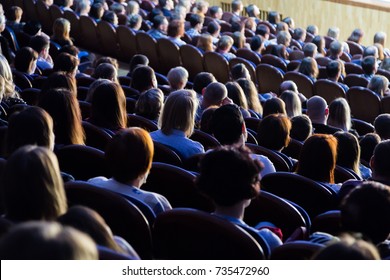 Similar Images, Stock Photos & Vectors of People in the auditorium ...