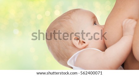 Similar – Image, Stock Photo young mother breast feeding her baby girl outdoors in a park