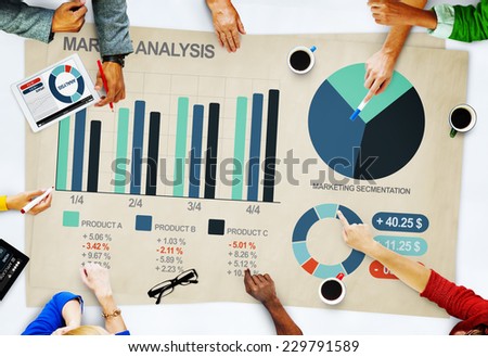 People Business Market Analysis Concept