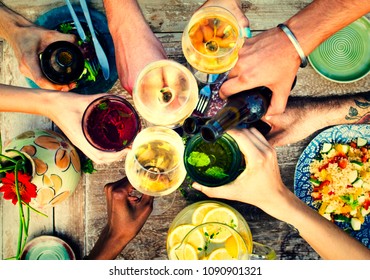People celebrating in the summertime - Shutterstock ID 1090901321