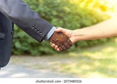 The People Closing A Deal. Handshake Of African American In Suit And A Caucasian Man. Cooperation. International Business. Multiculturalism. Meeting. Uncovering Racial Disparities In Mortgage Markets.