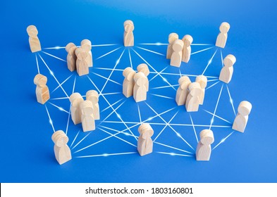 People are connected by many lines. Unconventional company structure, distribution responsibilities between employees, direct communication without bureaucracy. Meritocracy and autonomy.