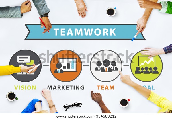 People Corporate Meeting Connection Teamwork Concept Stock Photo (Edit ...