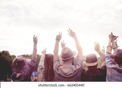 People Dancing On Fresh Air 