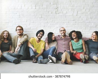 People Diversity Friends Friendship Happiness Concept