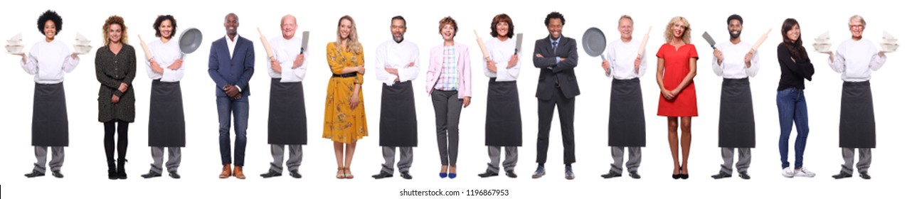 People doing professions - Shutterstock ID 1196867953