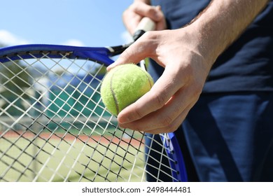 People are engaged in a sports game, big tennis. - Powered by Shutterstock