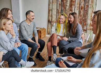 people enjoy being a member of anonymous alcoholics club, they can share opinions and story of their recovery, get support and have conversation - Powered by Shutterstock