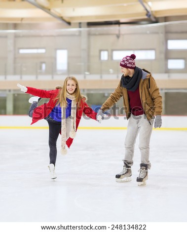 Similar – Fun ice skating