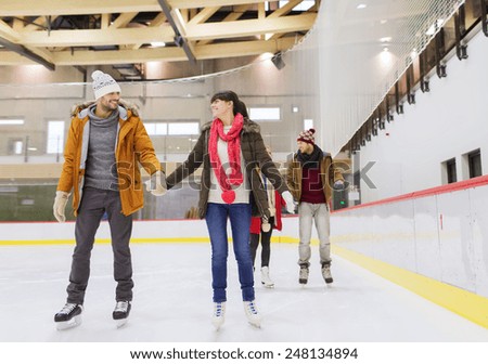 Similar – Image, Stock Photo Woman skating and having fun in the street