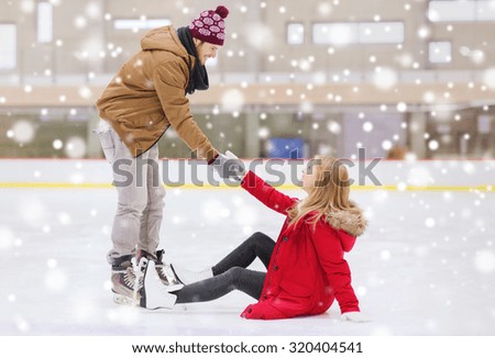 Similar – Image, Stock Photo Woman skating and having fun in the street