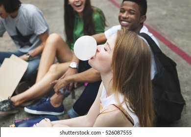 People Friendship Togetherness Activity Youth Culture Concept - Shutterstock ID 526087555
