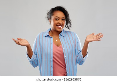 People Gesture Emotions Concept Clueless African Stock Photo 1362965876 ...