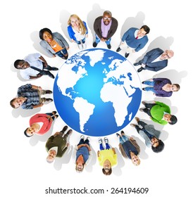 People Global Diversity Multiethnic Group Concept