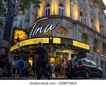 People Going To See The Tina Turner Musical In London's West End. London - 18th September 2019