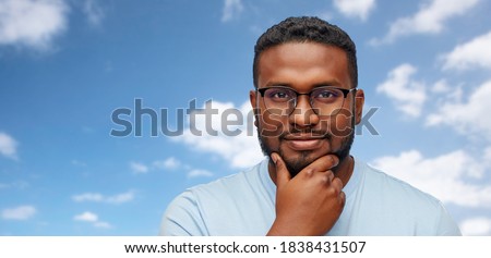 Image, Stock Photo Cloud over WE MEN Deserted