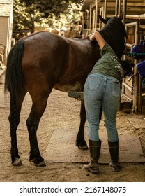 People Horseback Riding In California