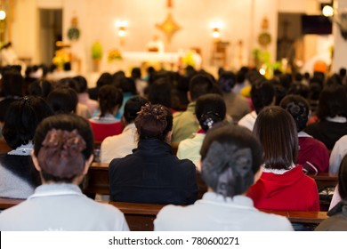 people jont Mass catholic , Mass in the Catholic Church - Shutterstock ID 780600271