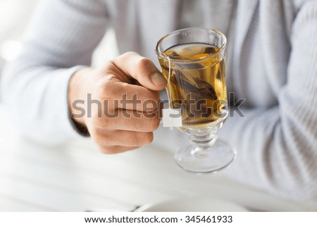 Similar – Image, Stock Photo teatime Beverage Drinking