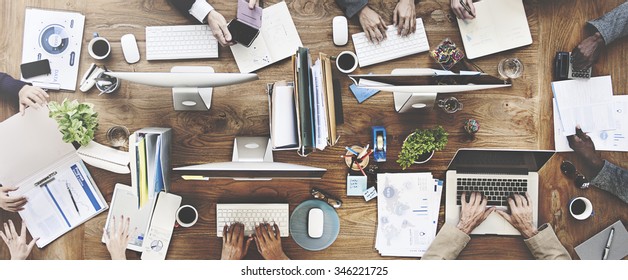 People Meeting Corporate Working Technology Startup Concept - Powered by Shutterstock