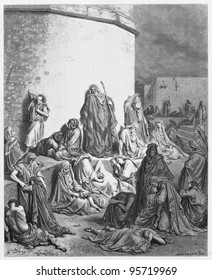 Death Abimelech Picture Holy Scriptures Old Stock Photo 97716545 ...