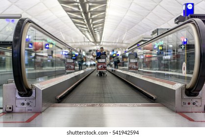 People Mover At Airport