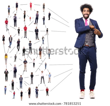 people in a network