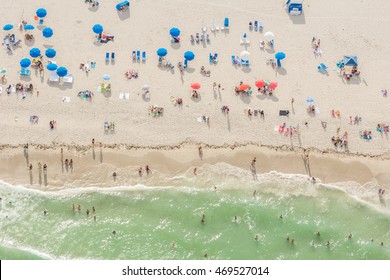 People on the beach