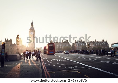 Similar – Image, Stock Photo crowd in town Lifestyle