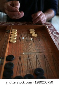 People Playing Backgammon.turkey