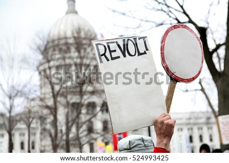 People protesting