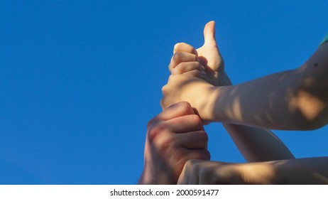 People Put Their Hands On Each Stock Photo 2000591477 | Shutterstock