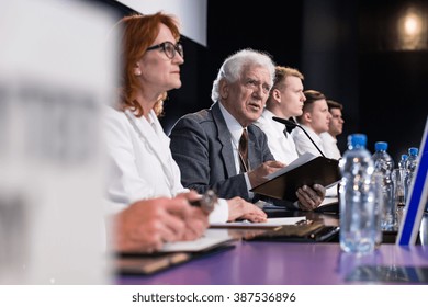 People Of Science During Medical Conference