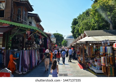 People Shopping In Eyüpsultan, July 7, 2019 Eyupsultan - Istanbul