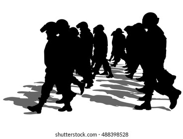 Police Silhouette Stock Images, Royalty-Free Images & Vectors ...