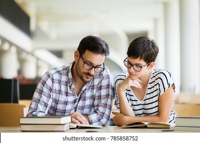 People Studying Together