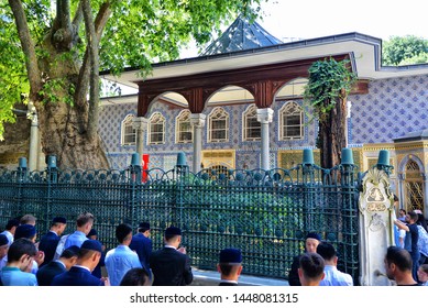 People Visiting Eyüpsultan Tomb, 6 July 2019, Eyupsultan - İstanbul