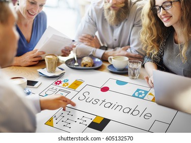 People working on network graphic overlay banner on desk - Powered by Shutterstock