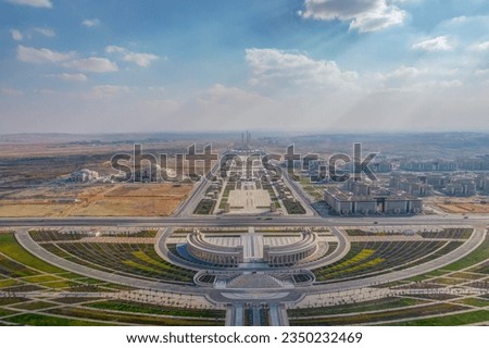 People's Square and you will see the flag in the new administrative capital in Egypt