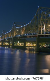 Peoria, IL - Bridge and Downtown view.