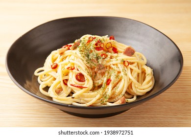 Peperoncino Spaghetti On A Plate