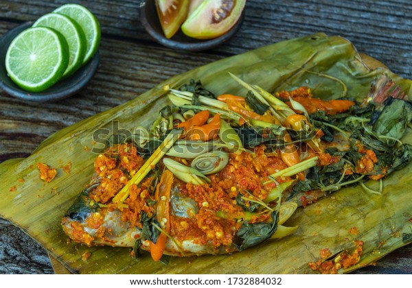 Pepes Ikan Nila Nile Tilapia Indonesian Stock Photo (Edit Now) 1732884032