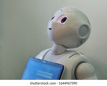 Pepper By SoftBank Robotics Is The First Humanoid Assistant For Better Customer Experience Turin Italy February 12 2020