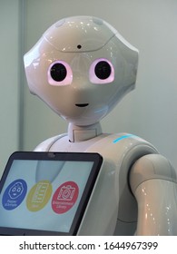 Pepper By SoftBank Robotics Is The First Humanoid Assistant For Better Customer Experience Turin Italy February 12 2020