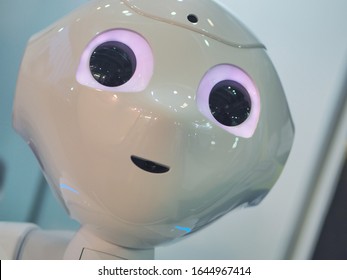 Pepper By SoftBank Robotics Is The First Humanoid Assistant For Better Customer Experience Turin Italy February 12 2020